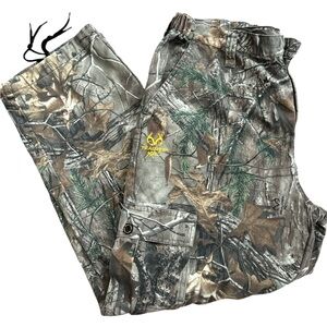 Y2K Grunge RealTree Men’s Camo Pants Camouflage Size XL 40-42‎ Cargo Streetwear